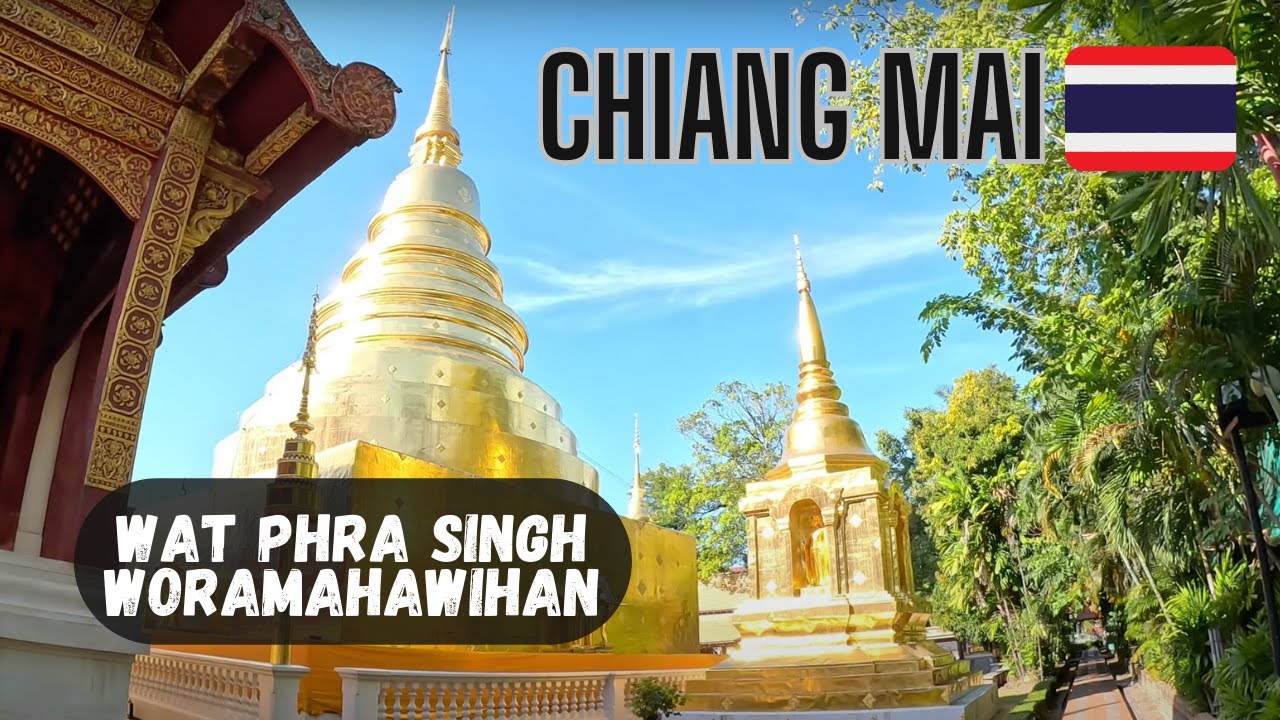 Wat Phra Singh Woramahawihan is a renowned Buddhist temple located in Chiang Mai, Thailand