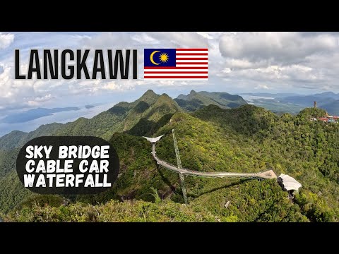 Langkawi | Часть 1 | Водопад, Канатная дорога и Подвесной мост